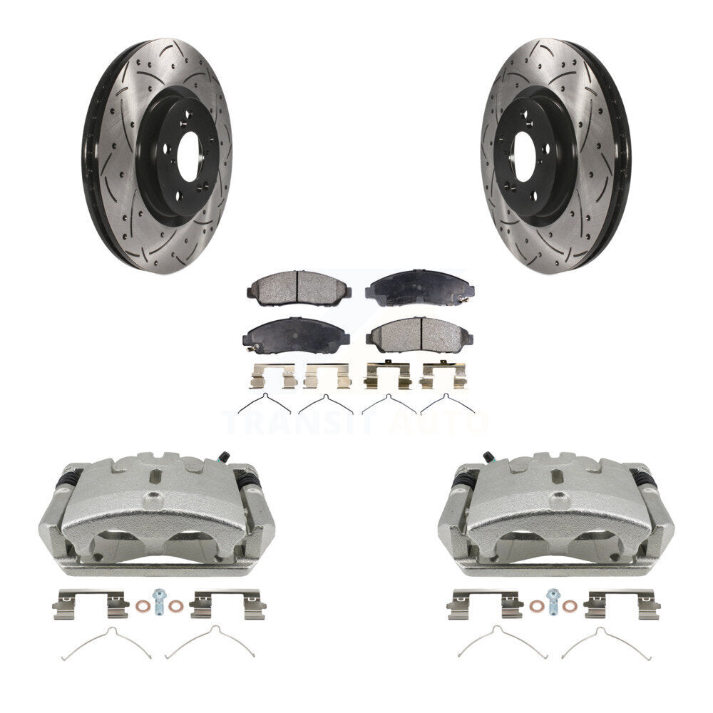 [Avant] Disque et plaquette de frein pour 2009-2015 Honda Pilot KCD-100180T
