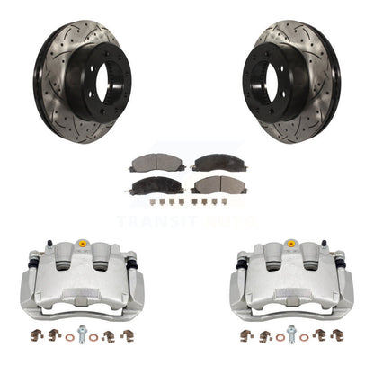 [Avant] Disque et plaquette de frein pour 2012 Ram 1500 With 8 Lug Wheels KCD-100182T