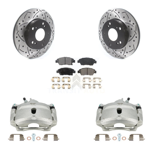 [Avant] Disque et plaquette de frein pour Honda Civic Si with 1.7L KCD-100186P