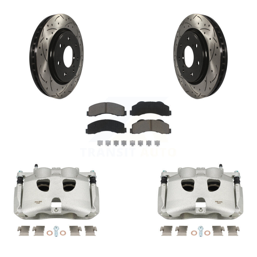 [Avant] Disque et plaquette de frein pour Ford F-150 With 7 Lug Wheels KCD-100200C