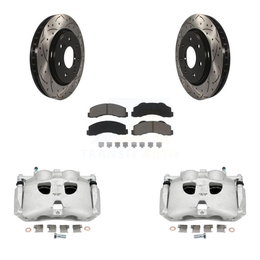 [Avant] Disque et plaquette de frein pour Ford F-150 With 7 Lug Wheels KCD-100202C