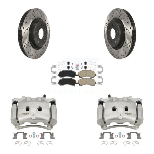 [Avant] Disque et plaquette de frein pour INFINITI Q50 QX50 Q60 KCD-100210N