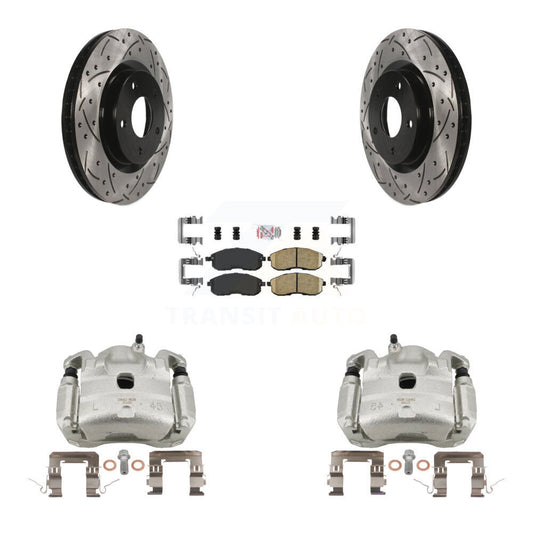 [Avant] Disque et plaquette de frein pour Nissan Sentra SE-R with 2.5L KCD-100245N