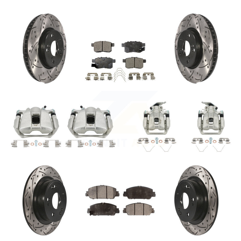 [Avant et Arrière] Disque et plaquette de frein pour Honda Accord KCD-100305T