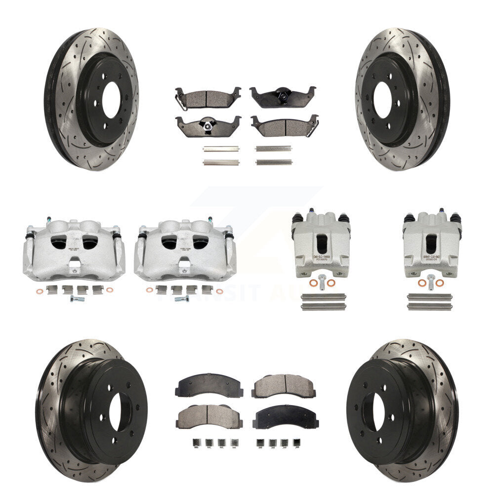 [Avant et Arrière] Disque et plaquette de frein pour Ford F-150 KCD-100318P