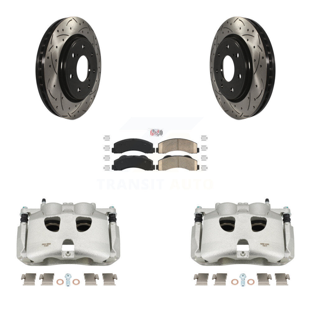 [Avant] Disque et plaquette de frein pour Ford F-150 With 7 Lug Wheels KCD-100388N