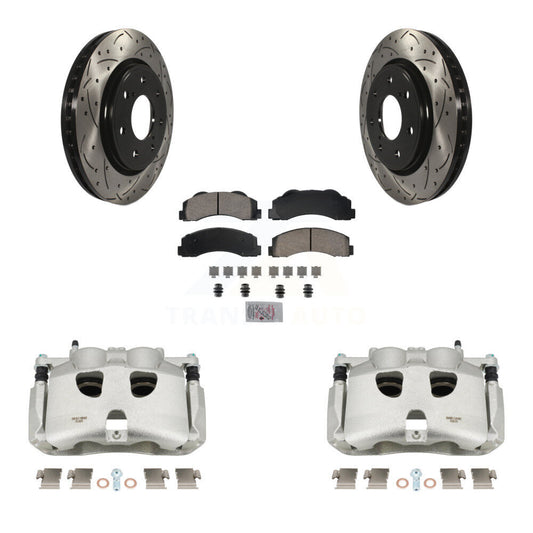 [Avant] Disque et plaquette de frein pour Ford F-150 With 7 Lug Wheels KCD-100389N