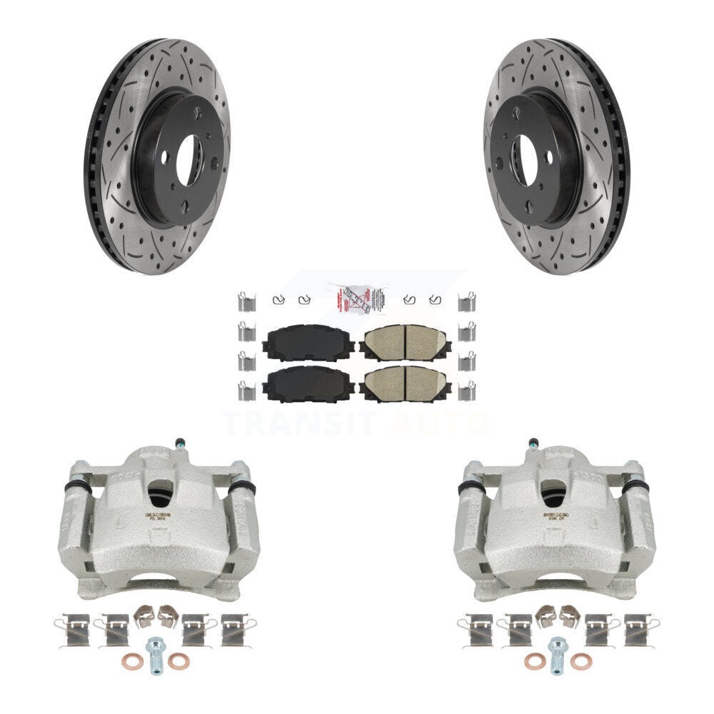 [Avant] Disque et plaquette de frein pour Toyota Yaris KCD-100400N