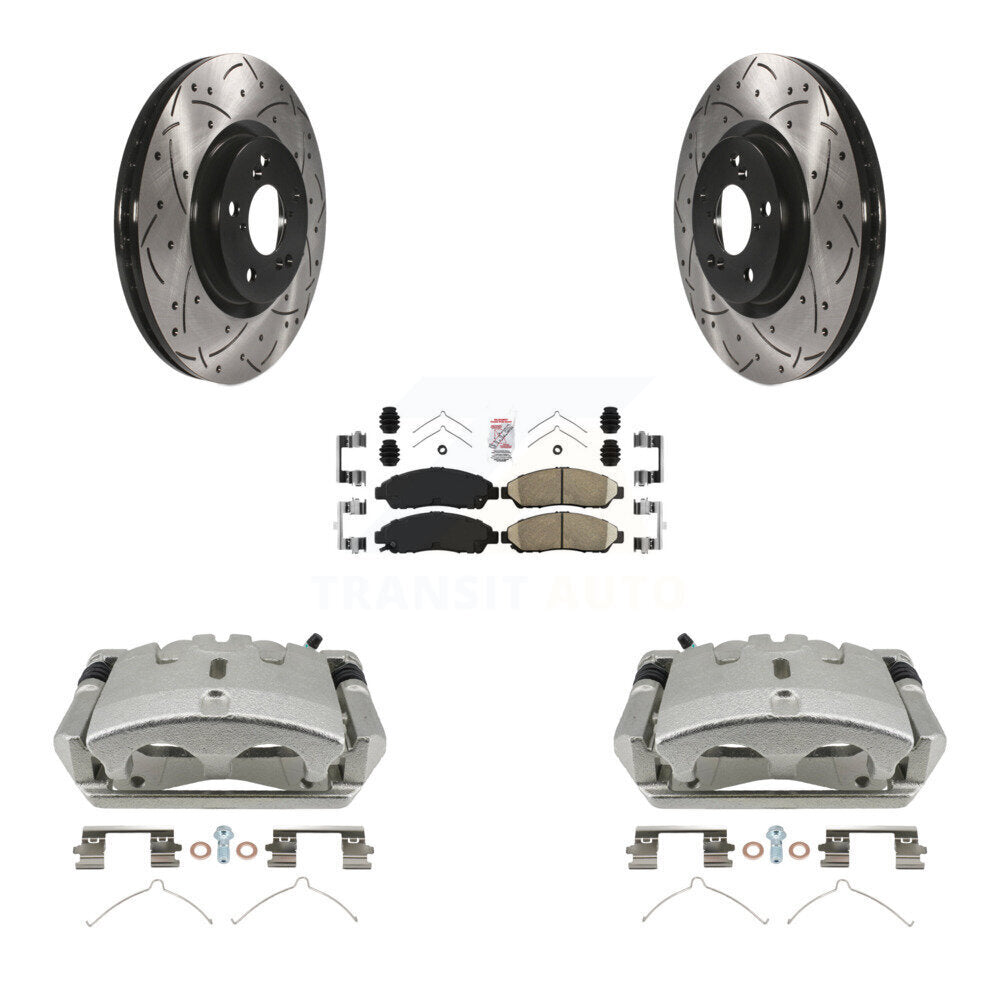[Avant] Disque et plaquette de frein pour 2009-2015 Honda Pilot KCD-100410N
