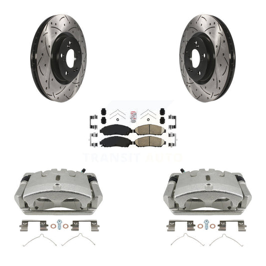 [Avant] Disque et plaquette de frein pour 2009-2015 Honda Pilot KCD-100410N