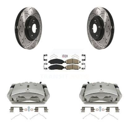 [Avant] Disque et plaquette de frein pour 2009-2015 Honda Pilot KCD-100411N