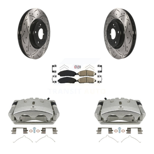[Avant] Disque et plaquette de frein pour 2009-2015 Honda Pilot KCD-100411N