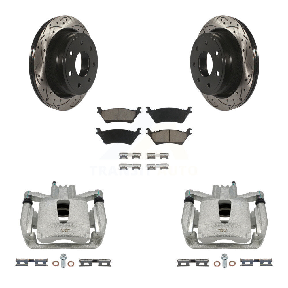 [Arrière] Disque et plaquette de frein pour Ford F-150 With 7 Lug Wheels KCD-100450C