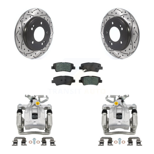 [Arrière] Disque et plaquette de frein pour Hyundai Elantra Kia Niro KCD-100450S