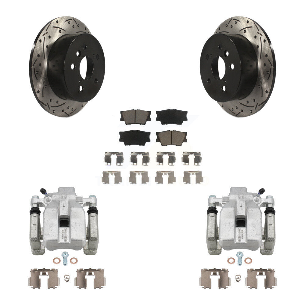 [Arrière] Disque et plaquette de frein pour Toyota Camry Lexus ES350 Avalon KCD-100453C