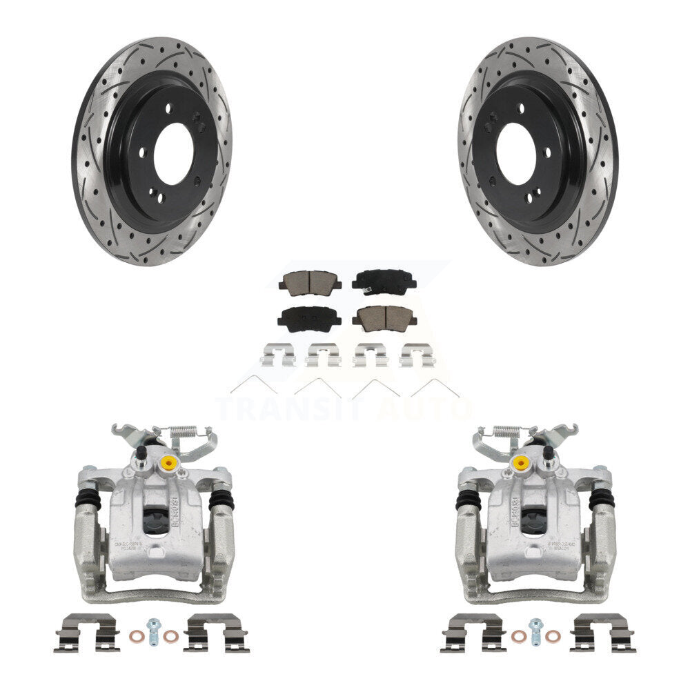 [Arrière] Disque et plaquette de frein pour Hyundai Ioniq Kia Niro KCD-100456C