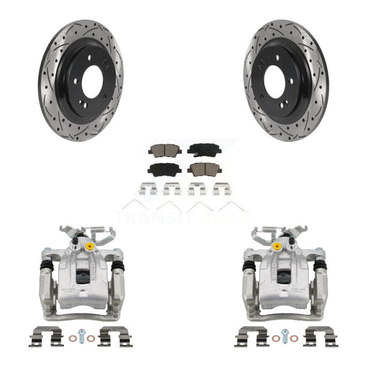 [Arrière] Disque et plaquette de frein pour Hyundai Ioniq Kia Niro KCD-100456C