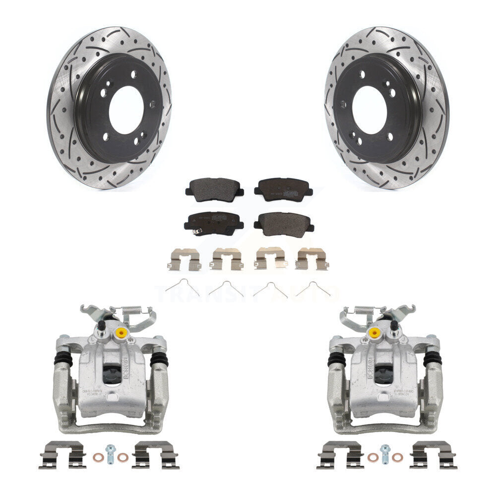 [Arrière] Disque et plaquette de frein pour Hyundai Elantra Kia Niro KCD-100460P