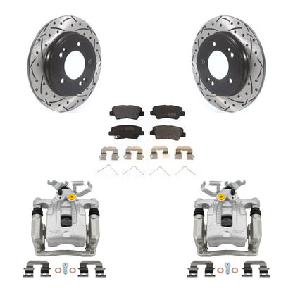 [Arrière] Disque et plaquette de frein pour Hyundai Elantra Kia Niro KCD-100460P