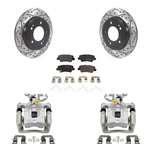 [Arrière] Disque et plaquette de frein pour Hyundai Elantra Kia Niro KCD-100460P