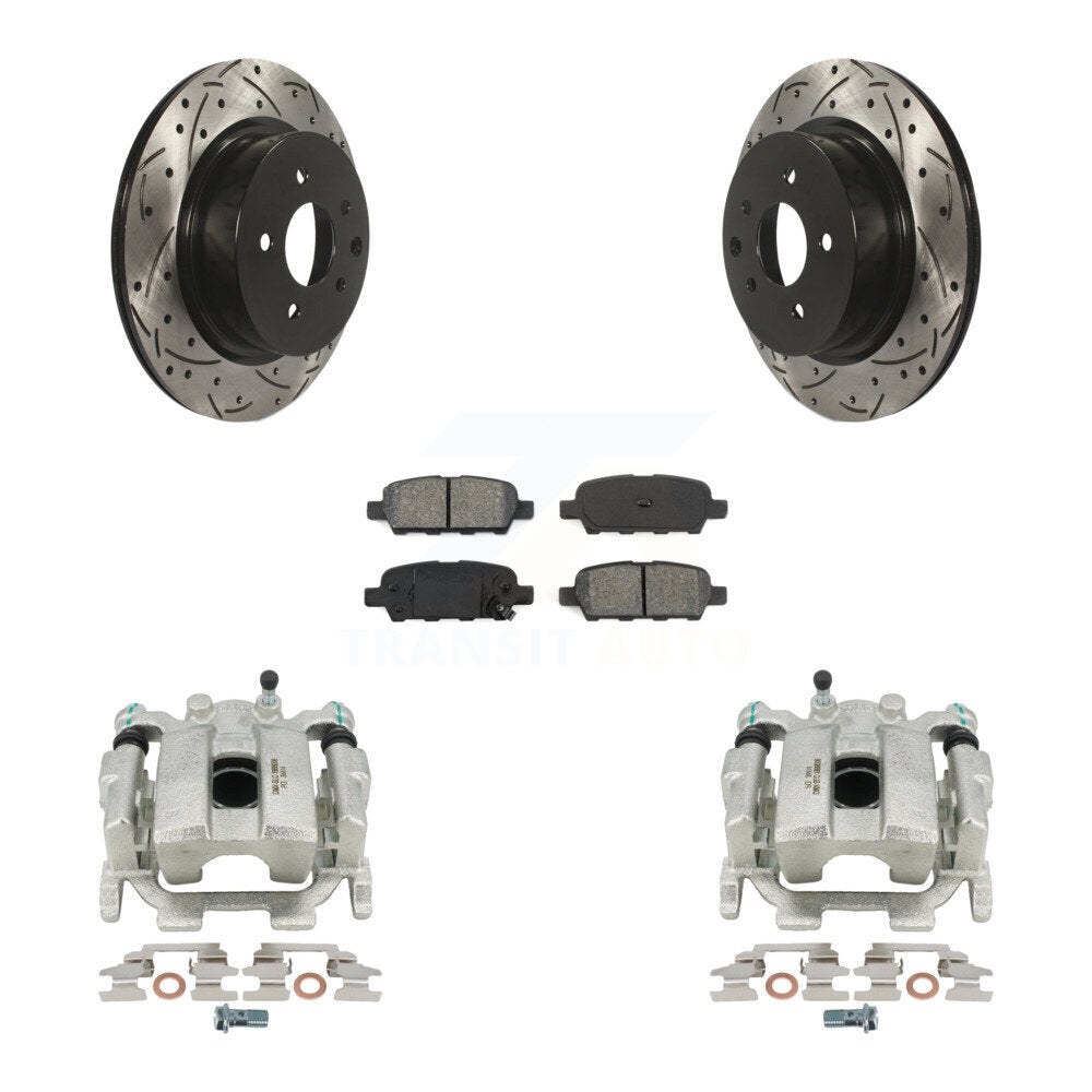 [Arrière] Disque et plaquette de frein pour INFINITI G37 QX50 Nissan KCD-100460S