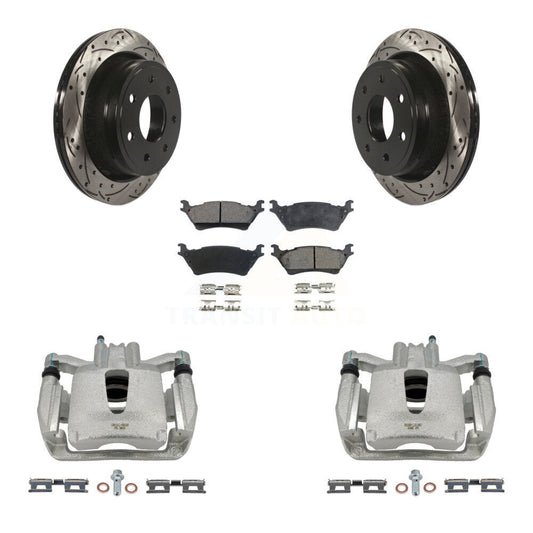 [Arrière] Disque et plaquette de frein pour Ford F-150 With 7 Lug Wheels KCD-100460T