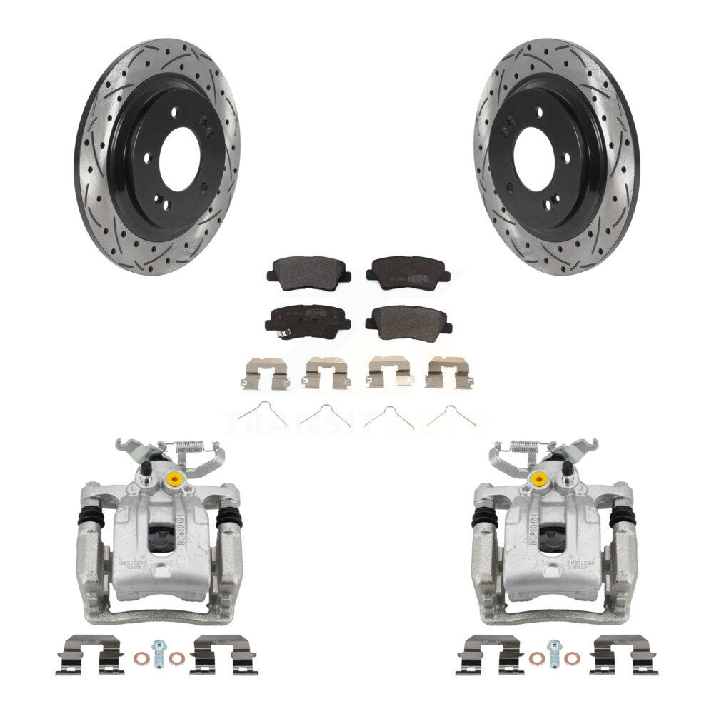 [Arrière] Disque et plaquette de frein pour Hyundai Ioniq Kia Niro KCD-100462P