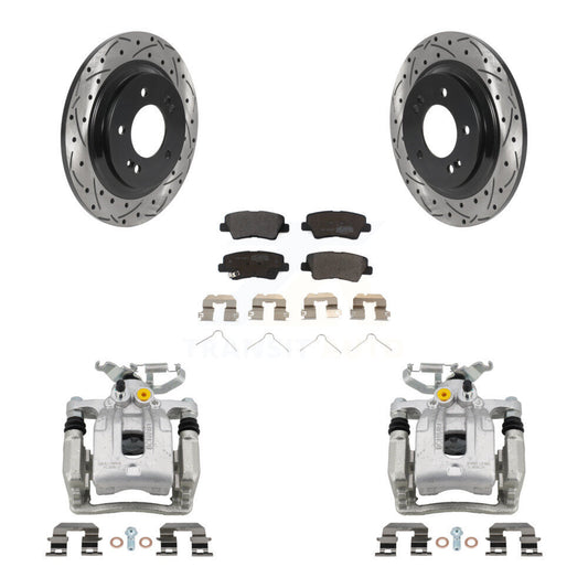 [Arrière] Disque et plaquette de frein pour Hyundai Ioniq Kia Niro KCD-100462P