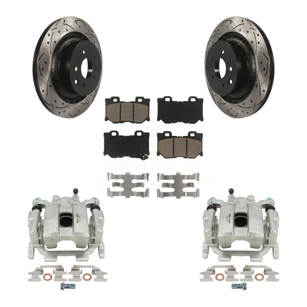 [Arrière] Disque et plaquette de frein pour INFINITI G37 With Brembo Brakes KCD-100463C