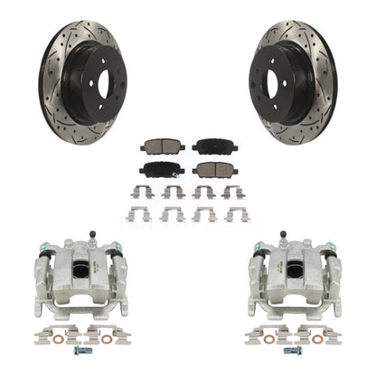 [Arrière] Disque et plaquette de frein pour INFINITI G37 QX50 Nissan 370Z KCD-100464C