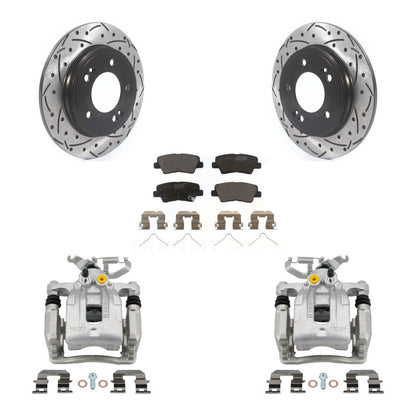 [Arrière] Disque et plaquette de frein pour Hyundai Elantra Kia Niro Ioniq KCD-100464T