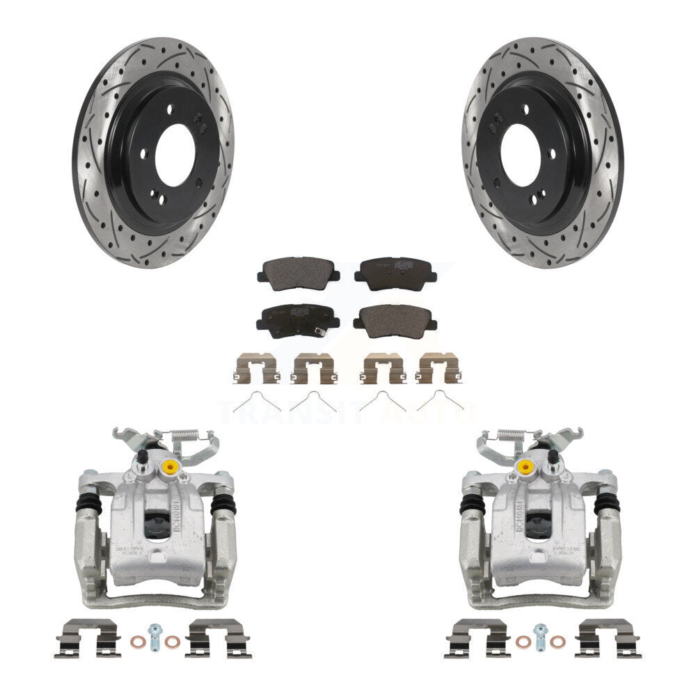 [Arrière] Disque et plaquette de frein pour Hyundai Ioniq Kia Niro KCD-100466T