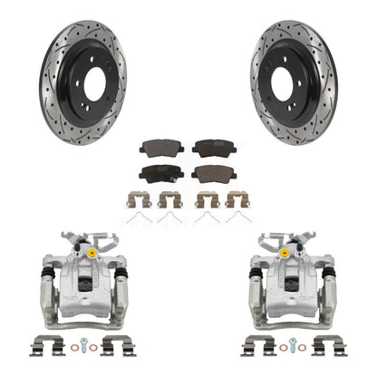 [Arrière] Disque et plaquette de frein pour Hyundai Ioniq Kia Niro KCD-100466T