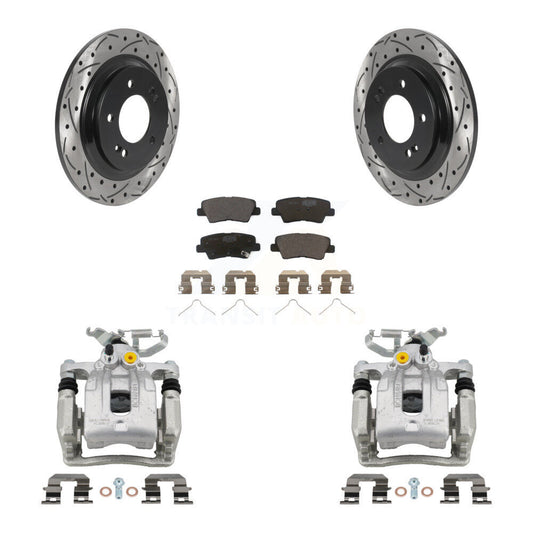 [Arrière] Disque et plaquette de frein pour Hyundai Ioniq Kia Niro KCD-100466T