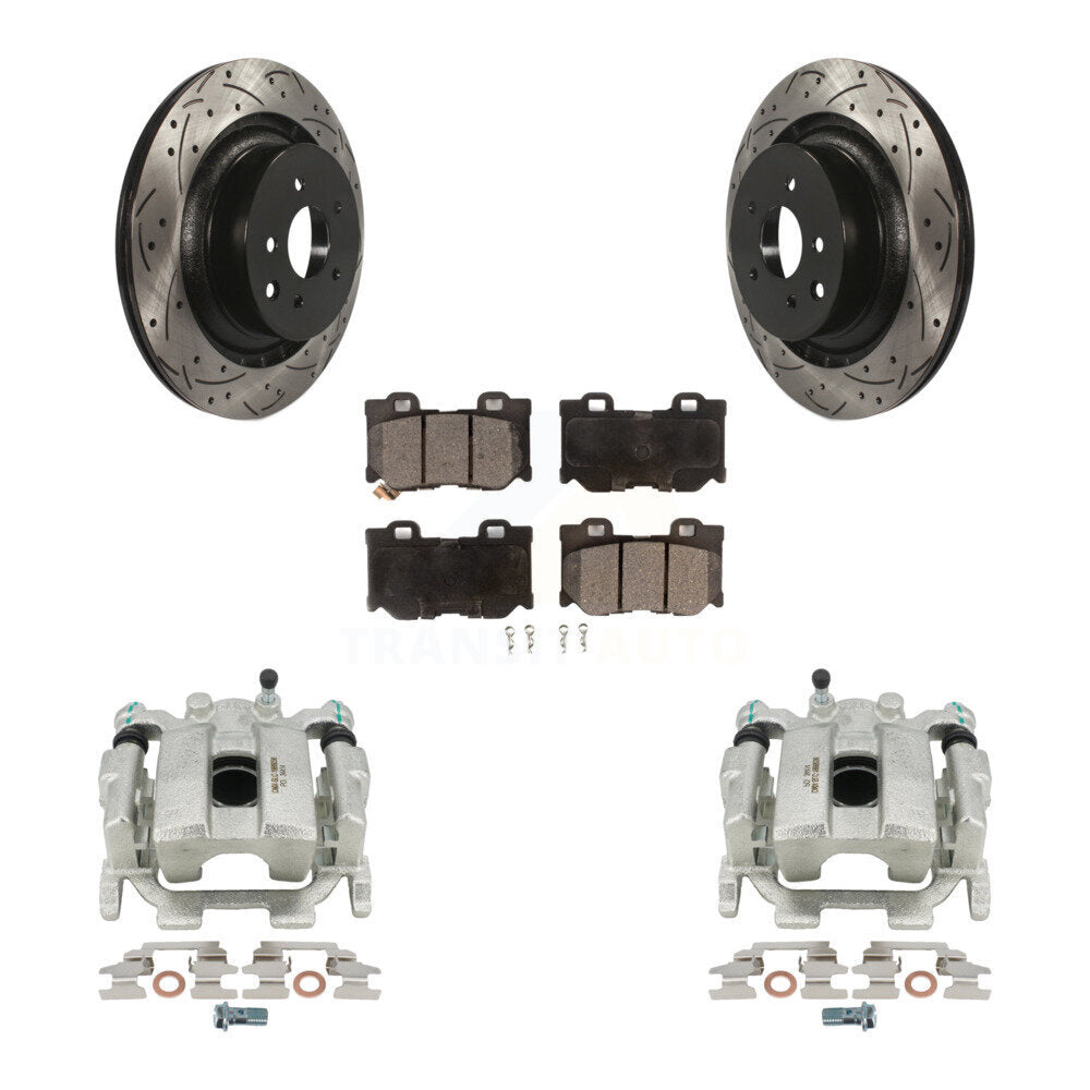 [Arrière] Disque et plaquette de frein pour INFINITI G37 With Brembo Brakes KCD-100474T