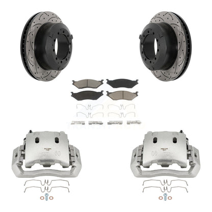 [Arrière] Disque et plaquette de frein pour Ford F-450 Super Duty F-550 LCF KCD-100475C