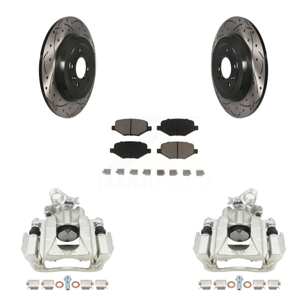 [Arrière] Disque et plaquette de frein pour Ford Explorer Flex Taurus MKT KCD-100495C