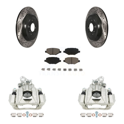 [Arrière] Disque et plaquette de frein pour Ford Explorer Flex Taurus MKT KCD-100495C
