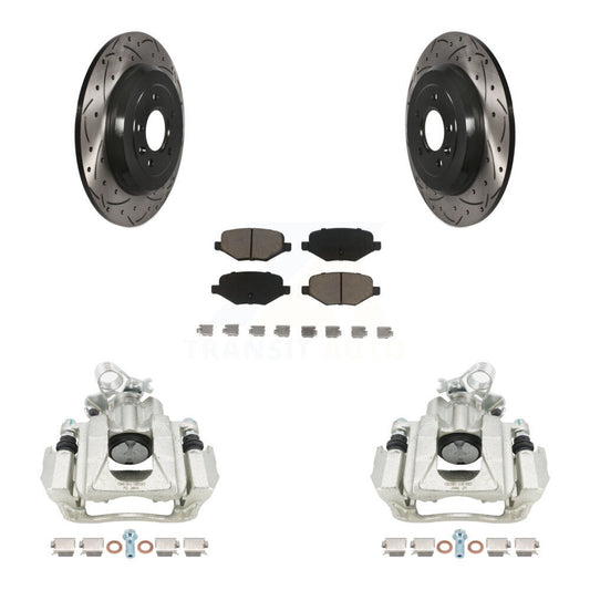 [Arrière] Disque et plaquette de frein pour Ford Explorer Flex Taurus MKT KCD-100495C