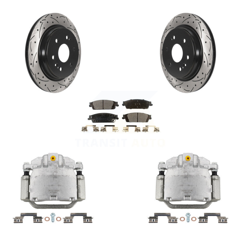 [Arrière] Disque et plaquette de frein pour Chevrolet Silverado 1500 LD GMC KCD-100495T