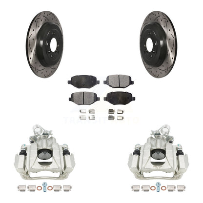 [Arrière] Disque et plaquette de frein pour Ford Explorer Flex Taurus MKT KCD-100506T