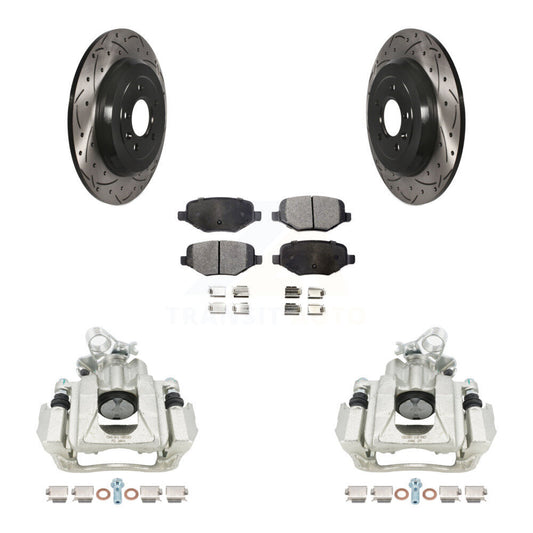 [Arrière] Disque et plaquette de frein pour Ford Explorer Flex Taurus MKT KCD-100506T