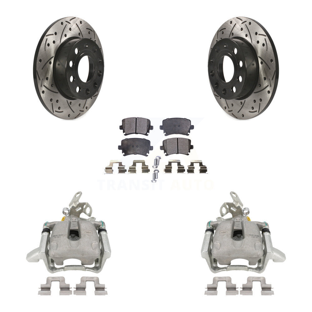 [Arrière] Disque et plaquette de frein pour Volkswagen Jetta Rabbit KCD-100517T