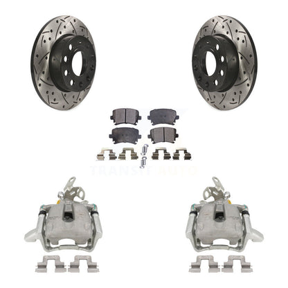 [Arrière] Disque et plaquette de frein pour Volkswagen Jetta Rabbit KCD-100517T