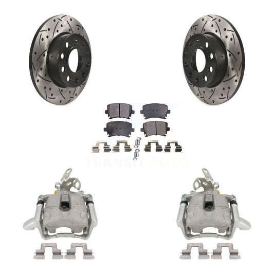 [Arrière] Disque et plaquette de frein pour Volkswagen Jetta Rabbit KCD-100517T