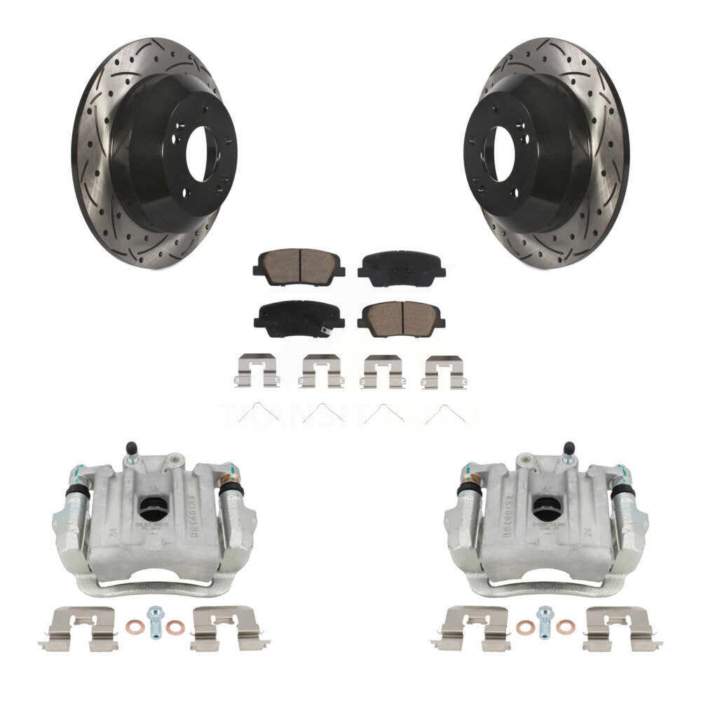 [Arrière] Disque et plaquette de frein pour Kia Sorento Hyundai Santa Fe KCD-100520C