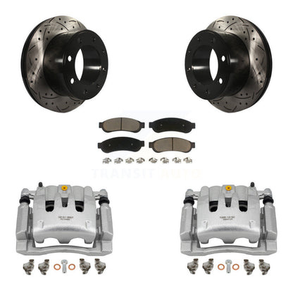 [Arrière] Disque et plaquette de frein pour Ford F-250 Super Duty F-350 KCD-100522C