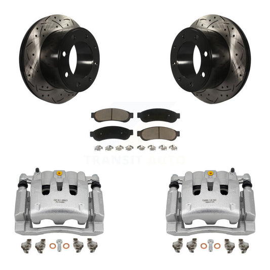 [Arrière] Disque et plaquette de frein pour Ford F-250 Super Duty F-350 KCD-100522C