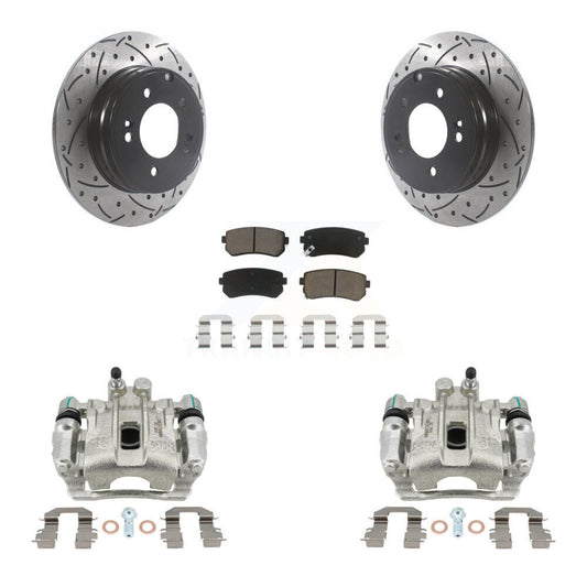 [Arrière] Disque et plaquette de frein pour 15-16 Hyundai Sonata GAS engine KCD-100554C