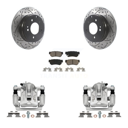 [Arrière] Disque et plaquette de frein pour 06 Hyundai Sonata 3.3L To 03 KCD-100559C